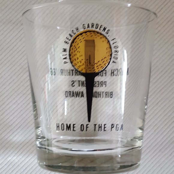 1966 PGA "March for MacArthur Presidents Birthday Award", 4, Highball glasses. - Picture 1 of 5